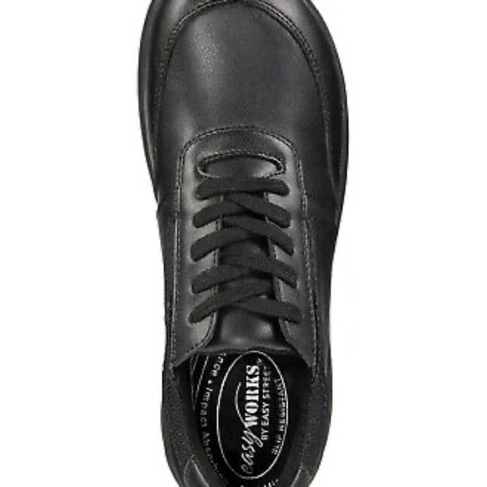 EASY WORKS WOMENS BLACK PROFESSIONAL SNEAKER Sz8.5 M - Picture 6 of 7